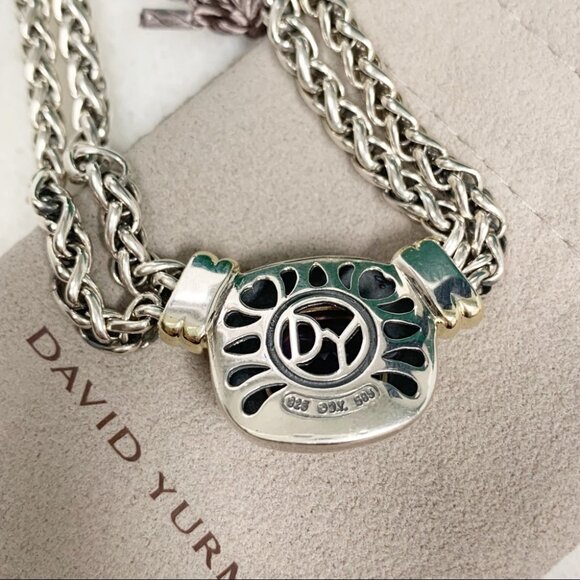 DAVID YURMAN Albion Amethyst Double Wheat Chain - Picture 5 of 7